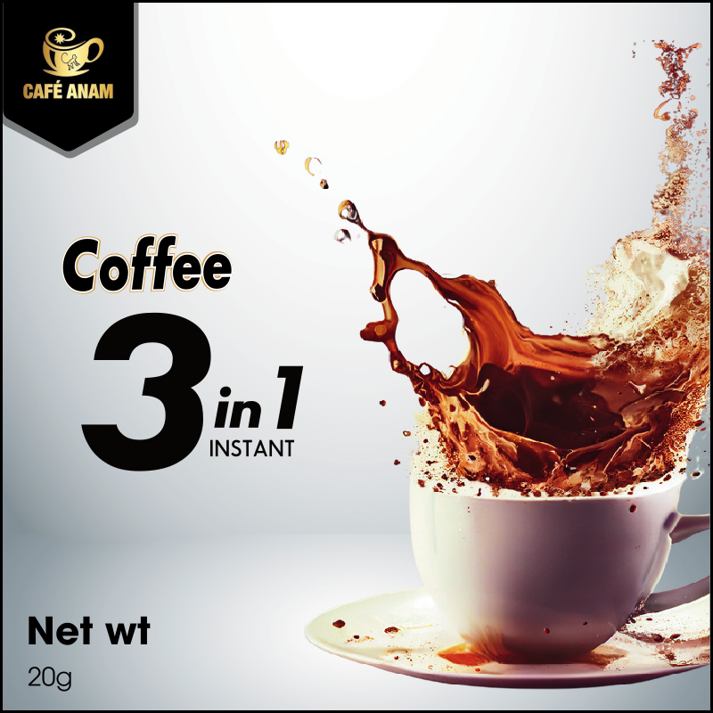 Café Anam Premium 3-in-1 Instant Coffee